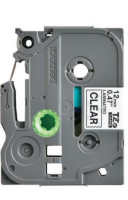 Самоклеящаяся непрерывная ламинированная лента Brother черн/прозр (шир. 12 мм)