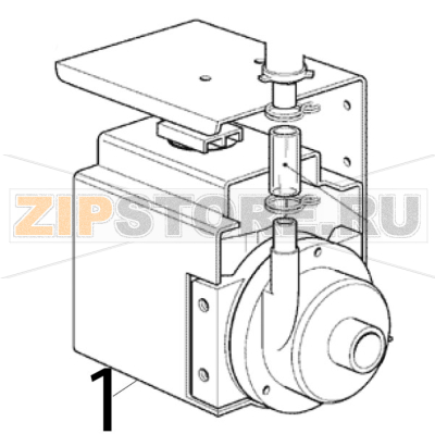 Wasser pumpe 230/50 Scotsman EC 126 AS Wasser pumpe 230/50 Scotsman EC 126 ASЗапчасть на деталировке под номером: 1