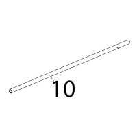 Tubo maniglia D-est=18, Sp=1, L=718, inox L.M. elena-rossell Unox XF 188