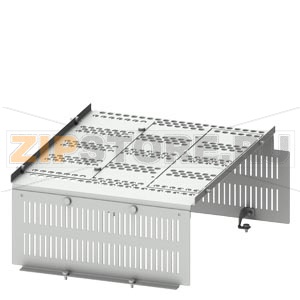 SIVACON S4 Cable entry subdivision Main busbar at bottom Form 2B Position of main busbar: bottom front Width 400 mm Depth 800 mm Siemens 8PQ3000-3BA41 