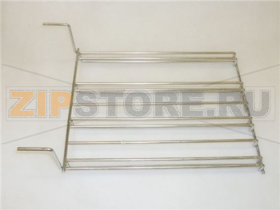 GRIGLIA LATERALE DX CON FERMO INOX 