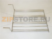 GRIGLIA LATERALE DX CON FERMO INOX