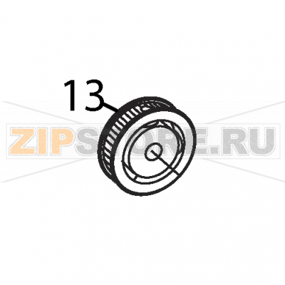 Tooth belt wheel Intermec PX4i Tooth belt wheel Intermec PX4iЗапчасть на деталировке под номером: 13Название запчасти на английском языке: Tooth belt wheel Intermec PX4i.