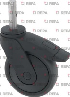 ПОВОРОТНОЕ ИГОЛЬЧАТОЕ КОЛЕСО С ТОРМОЗОМ