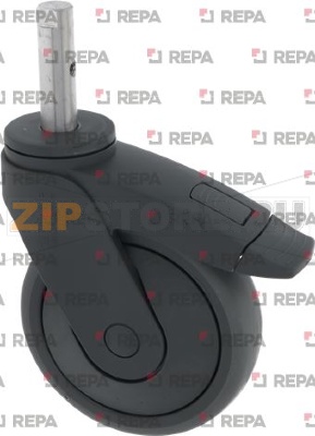 ПОВОРОТНОЕ ИГОЛЬЧАТОЕ КОЛЕСО С ТОРМОЗОМ 