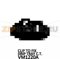 Clip to fix drip tray C.T Unox XBC 605E