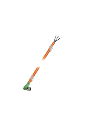 Кабель для датчика / исполнительного элемента Phoenix Contact SAC-3P- 3,0-150/M 8FR 3-полюсн., PUR без галогенов, отвержденный излучением, оранжевый RAL 2003, свободный конец, к Гнездо угловой M8, Длина кабеля: 3 м.Минимальный заказ: 5 шт.Упаковка: 5 шт.