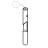 Piolino blocco porta RC/LM 14/18/23 Imesa LM 14             