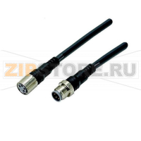Кабель с разъемом М8 Omron XS3W-M321-310-R