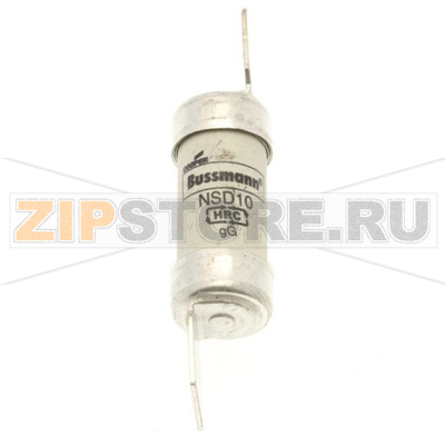 Предохранитель, 10 A, AC 550 В, 80 кА, BS88/F1, 14x59 мм, gL/gG, BS Eaton 10AMP 550V AC BS88 FUSE 