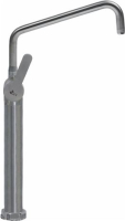 MIXER TAP 1-HOLE ST./STEEL