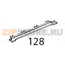 Cassetto raccogligocce Unox XBC 905 Cassetto raccogligocce Unox XBC 905Запчасть на деталировке под номером: 128