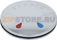 Chrome-plated plate with drops for
