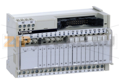 Модуль ввода/вывода с клемнным блоком 19-30 В, 16 каналов Schneider Electric ABE7R16T111 