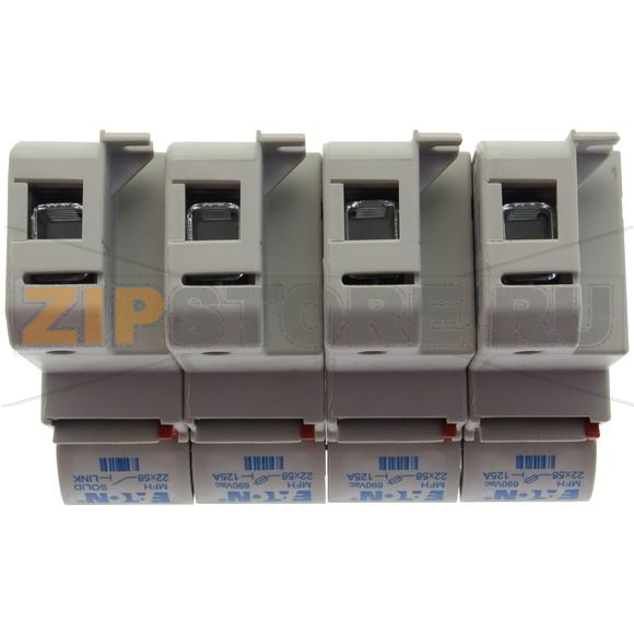 Держатель предохранителя, 125 A, AC 690 В, 22x58 мм, 3P + N, IEC UL Eaton 3P+N 22x58 Fuse Holder 