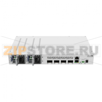 Коммутатор энергоэффективный, компактный MikroTik CRS504-4XQ-IN 