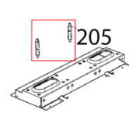 Colonnina fissaggio bruciatore Unox XBC 615EG
