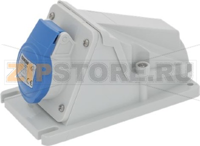 2-УХ ШТЫРЬКОВАЯ НАСТЕННАЯ РОЗЕТКА + PE 16 A 