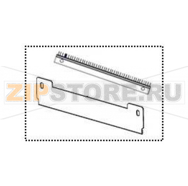 Антистатическая щетка и отрывная пластина риббона Zebra ZT510 Антистатическая щетка и отрывная пластина риббона Zebra ZT510Запчасть на сборочном чертеже под номером: 5Количество запчастей в устройстве: 1Название запчасти Zebra на английском языке: Ribbon Strip Plate and Ribbon Static Brush