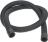 HOSE HOOVER 2Mt BLACK WITH CLIP