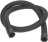 HOSE HOOVER 2Mt BLACK WITH CLIP