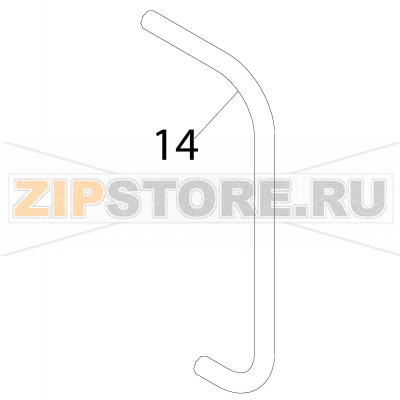 Black rubber pipe 17*10 Fagor FI-48 B Black rubber pipe 17*10 Fagor FI-48 BЗапчасть на деталировке под номером: 14Название запчасти Fagor на английском языке: Black rubber pipe 17*10 FI-48 B.