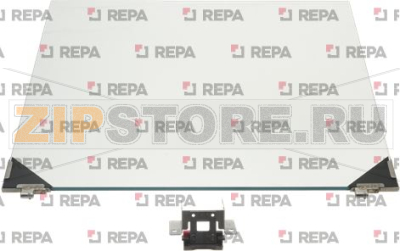 GLASS INNER OVEN DOOR 490x475 mm 