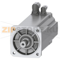 SIMOTICS S-1FK2 HI Серводвигатель М0 = 12 Нм; PN = 2,2 кВт при нн = 2000 оборотов в минуту (380-480); С удерживающим тормозом; Степень защиты IP64; Цилиндрический вал D24x50 мм; Абсолютный датчик однооборотные 22-бит (кодер AS22DQC); С DRIVE-CLiQ штекер M