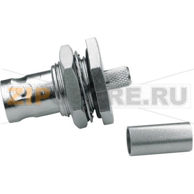Разъем BNC, 50 Ом, 1 шт Telegärtner J01001A1379 