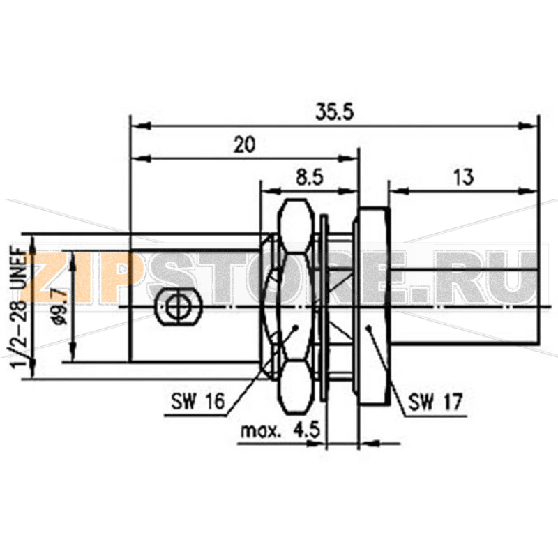 Разъем BNC, 50 Ом, 1 шт Telegärtner J01001A1379 