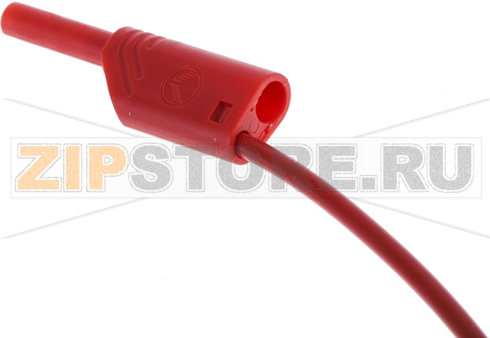 Провод тестовый 2 м, 10 A, 1000 В/AC/DC, красный Hirschmann 975698701 