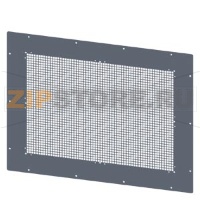 SIVACON, Roof, with Ventilation openings with Ventilation openings IP20, W: 800 mm, T: 600 mm, zinc-plated Siemens 8MF1086-2UD20-0A