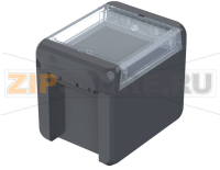 Корпус, 113x80x90 мм, поликарбонат UL 94 V0, прозрачная крышка Bopla B 100809 PC-V0-G 7024