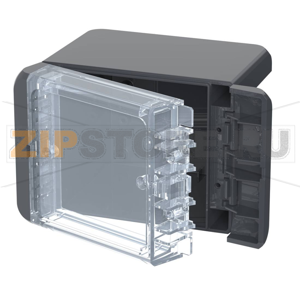 Корпус, 113x80x90 мм, поликарбонат UL 94 V0, прозрачная крышка Bopla B 100809 PC-V0-G 7024 