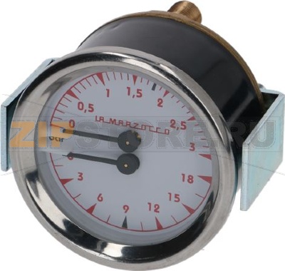 МАНОМЕТР БОЙЛЕРА-ПОМПЫ ø60ММ 0÷3/0÷18 BAR 