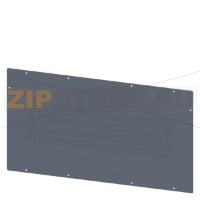 SIVACON, Roof, with Ventilation openings with Ventilation openings IP40, W: 900 mm, T: 500 mm, zinc-plated Siemens 8MF1095-2UD30-0A