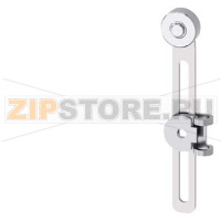 ПОВОРОТНЫЙ РЫЧАГ АКТУАТОРА РЕГУЛИРУЕМОЙ ДЛИНЫ  ДЛЯ ПОЗИЦИОННОГО ВЫКЛЮЧАТЕЛЯ 3SE51/52, СТАЛЬНОЙ РЫЧАГ 100MM, СО СТАЛЬНЫМ РЕГУЛЯТОРОМ ДЛИНЫ, СТАЛЬНОЙ РОЛИК19MM Siemens 3SE5000-0AA53