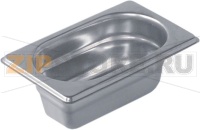 TRAY ST./STEEL GN 1/9 176x108xH65 mm