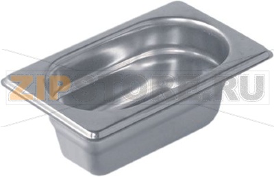 TRAY ST./STEEL GN 1/9 176x108xH65 mm 