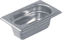 TRAY ST./STEEL GN 1/9 176x108xH65 mm