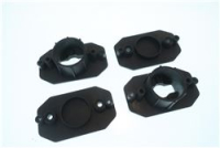 KIT 2 SERRATURE IN PLASTICA 76x44 mm