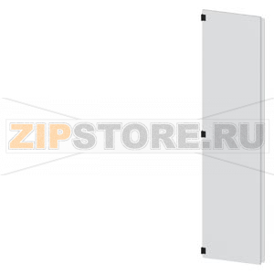 SIVACON, door half, left, IP55, H: 2200 mm, W: 500 mm, RAL 7035, Protection class 1 Siemens 8MF1250-2UT25-0BA2 