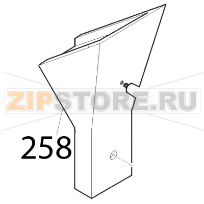 Gambo CE Sirman Mirra 300 Gambo CE Sirman Mirra 300Запчасть на деталировке под номером: 258
