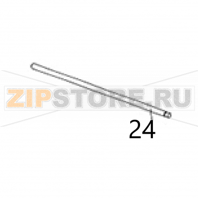 Roller shaft Sato DR308e Roller shaft Sato DR308eЗапчасть на деталировке под номером: 24Название запчасти на английском языке: Roller shaft Sato DR308e.