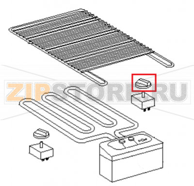 Knob Roller Grill 140 D Knob Roller Grill 140 DЗапчасть на 