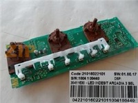 CARTE COMMANDE 3 BOUTONS AR