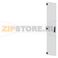 SIVACON, door, left, IP55, H: 1800 mm, W: 300 mm, RAL 7035, Protection class 1 Siemens 8MF1830-2UT15-0BA2