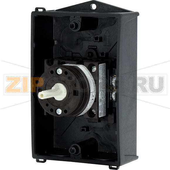 Выключатели главные, T0, 20 A, 2 модуля, 3-полюсн Eaton T0-2-15679/I1/SVB 