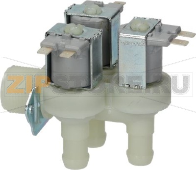 ТРЕХХОДОВОЙ ВОДЯНОЙ ЭЛЕКТРОМАГНИТНЫЙ КЛАПАН 90°-12 В 