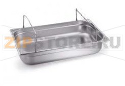 Гастроемкость Blanco GN-B 1/4-65 265х162х65, нерж.сталь, с ручками
